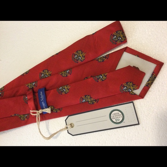 NWT SIGMA ALPHA EPSILON FRATERNITY GREEK NECKWEAR NECK TIE - Picture 3 of 5
